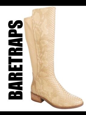 🌟SALE🌟❤️BARETRAPS “MAGI”Faux Snakeskin Boots❤️